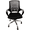 Black, variant on JUANCHENG Waterproof PU Leather Office Chair Cover Elastic Stretch Dustproof Seat