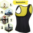 thumbnail image 6 of Ilfioreemio Waist Trainer Vest Sauna Sweat Body Shaper Corset Cincher Weight Loss Slimming Body Shaper Tank Top, 6 of 6