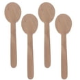 thumbnail image 4 of SILENRADAWN Small Wood Spoon Wooden Spoons Light Brown 4Pcs, 4 of 8