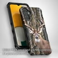 thumbnail image 3 of Cass Creations Case Compatible for Samsung Galaxy A13 5G, Hybrid Shockproof Bumper Protective Phone Cover - Whitetail Buck, 3 of 5