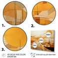 thumbnail image 3 of Designart "modern Canyon Mirage" Modern Metal Wall Décor Set, 3 of 5