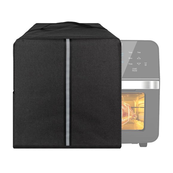 Kingshion Cubierta antipolvo para freidora de aire, cubierta antipolvo para horno asador y freidora de aire compatible con horno asador Nuwave Brio de 15,5 cuartos, oscuro