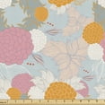thumbnail image 1 of Floral Upholstery Fabric by the Yard, Vintage Inspired Repetition of Abstract Flowers Pastel Tones, Decorative Fabric for DIY and Home Accents, Multicolor by Ambesonne, 1 of 5