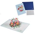thumbnail image 4 of 3D Thank You Pop Up Card,Teacher Appreciation Card,Mothers Day Bouquet Flowers Greeting Card for Mom, Teacher, Wife, Grandma, Dad, 4 of 5