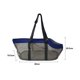 thumbnail image 3 of Bolsa de transporte de hombro de malla para mascotas, gatos, perros, bolso de mano (azul) Tmvgtek Para estrenar, 3 of 8