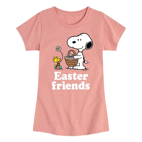 Peanuts - Easter Friends - Girls Short Sleeve T-Shirt