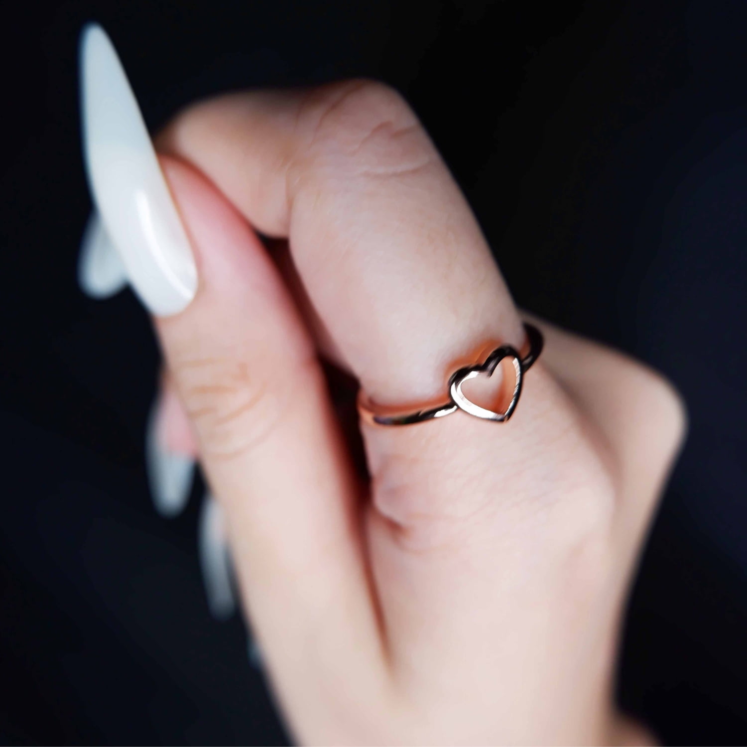 Bow Ring | Rose Gold Metal | Cute Friendship, Best Friend & Couple Promise Rings for Girls, Women, or Girlfriend | Puravida