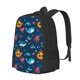 thumbnail image 1 of Fotbe Ocean Floor Animals Mochila para Hombre y Mujer - Tela Oxford 600D Resistente - Mochila Impermeable de Gran Capacidad para Escuela, Viajes y Senderismo, 1 of 6