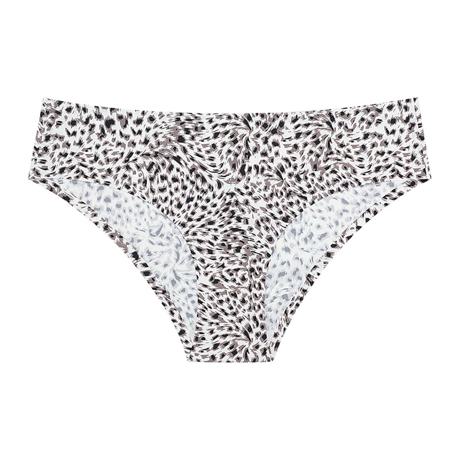 IROINNID Hipster Underwear For Women High-Cut Seamless Sexy Leopard Low ...