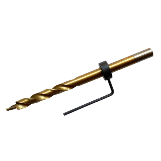 Broca escalonada giratoria Soledad para carpintería de 3/8 pulgadas con anillos de límite
