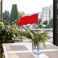 thumbnail image 1 of COOPHYA Assorted Color Metal Flagpole Holder for Tabletop Decoration with Stable Base, 1 of 8