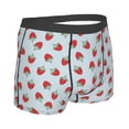 thumbnail image 3 of Naloa Hand Drawn Strawberry Print Mens Underwear - Boxers for Men, Classic Briefs for Men, 3 of 9