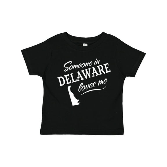Inktastic Someone in Delaware Loves Me Boys or Girls Toddler T-Shirt