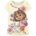 thumbnail image 4 of Nickelodeon Dora The Explorer T-Shirt for Girls – Comfortable Short Sleeve Shirt with a Charming Design – Easy-to-Wear Kids Clothing for Every Occasion, 4 of 4