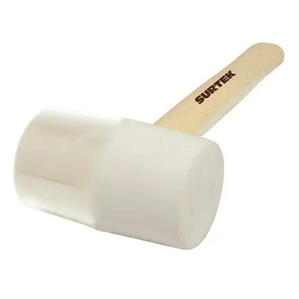 Mazo Hule SURTEK Tipo Barril 24oz Blanco Colocar Piso 600B