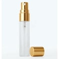 thumbnail image 2 of Frosted Glass Mini Spray Bottle 5ml, Refillable Empty Perfume Atomizer with Aluminum Nozzle & Cap, Travel Size Sample Bottle with Fine Mist, Ideal for Fragrance, Skincare, Cosmetic, 2 of 2