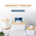 thumbnail image 3 of Paper Towel Dispenser,Paper Towel Dispenser Countertops Toilet Tissue Cover Countertops Toilet Box Kitchen Paper Dispenser Wood Tissue Kitchen Paper Dispenser Box Cover Countertops Tissue Box Jinmie, 3 of 7