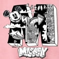thumbnail image 2 of Disney - Mickey Mouse - Scribbles & Drawings - Youth Crewneck Fleece Sweatshirt, 2 of 4