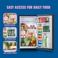 thumbnail image 6 of WANAI 3.2 Cu.ft Mini Refrigerator with 5 Temp Control Small Fridge Compact Size for Any Room Black, 6 of 9