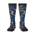 thumbnail image 1 of Balery Giraffe Skin Calcetines novedosos Calcetines deportivos Calcetines hasta la rodilla Calcetines de algodón Calcetines originales y geniales, 1 of 6