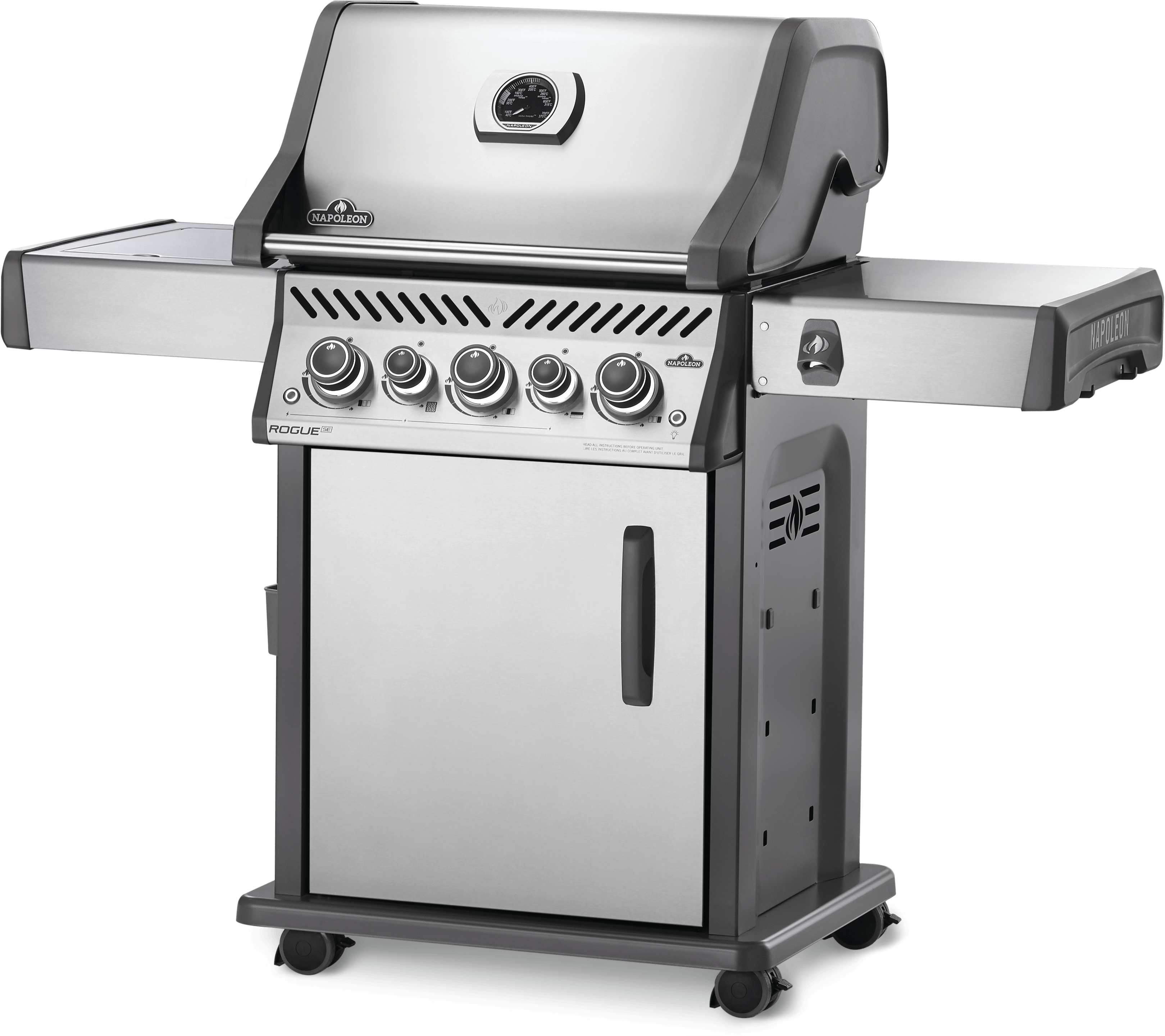 Rogue® SE 425 Natural Gas Grill with Infrared Rear and Side Burners, Stainless Steel - image 2 of 10