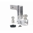 thumbnail image 1 of Weigh Safe Support à Bille d'Attelage de Remorque Ajustable - Attelage de Chute Réglable de 8 Pouces pour Récepteur de 3 Pouces - Attelage de Remorque en Aluminium Robuste de Qualité Supérieure avec Pèse-Personne Intégré pour Anti-Basculement - 21 000 Lb GTW, 1 of 10