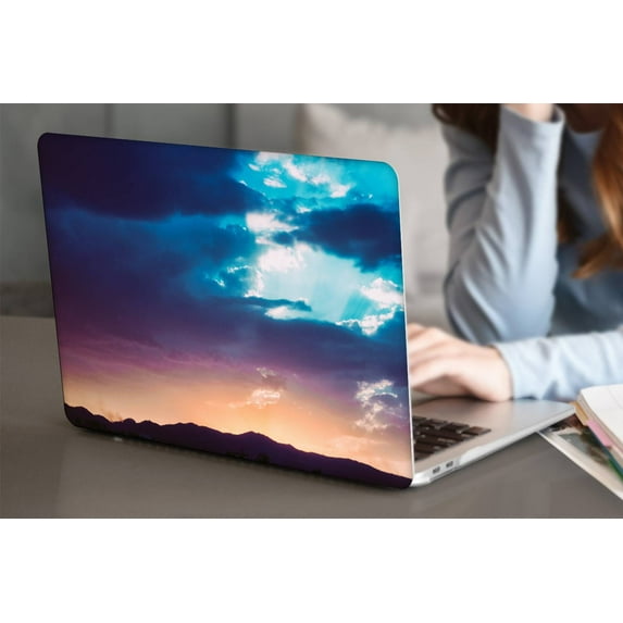 KSK KAISHEK Hard Shell Case Cover Compatible with MacBook Pro 15 inchs 2016 - 2019 A1990 A1707 + Black Keyboard Cover, Colorful B 0007