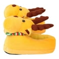 thumbnail image 3 of Novelty Animal Plush Slippers for Adults Christmas Dragon Reindeer Dog Cozy House Shoes, 3 of 6