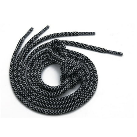 

Luminous Shoelaces Fluorescent 2 Pair Black 80cm