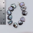thumbnail image 4 of 10 Designer Platinum Rose petal Keishi FW Pearls 9050, 4 of 12