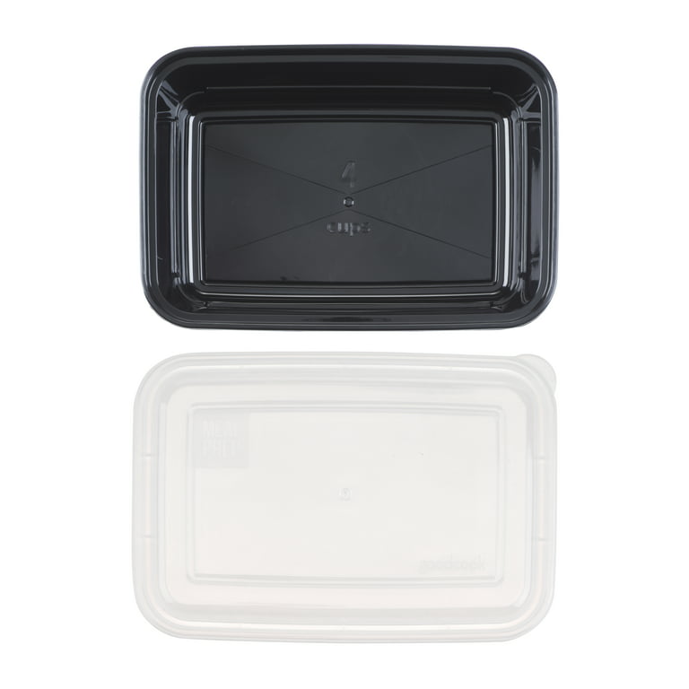Goodcook 3 Compartment Meal Prep Container, Rectangle