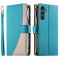 thumbnail image 1 of Funda cartera GANGXUN para Samsung Galaxy A24 4G , cuero PU con tarjetero, cremallera, correa de mano, soporte y protección 1122°, 1 of 6
