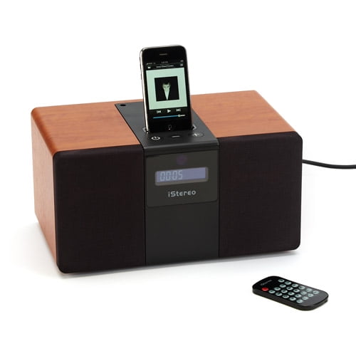 Koda iStereo 50Watt Clock Radio Speaker for iPod