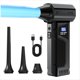 thumbnail image 1 of Ventilador de Chorro Inalámbrico con Motor Sin Escobillas de 110.000 RPM, Aspirador Portátil para Coche con Iluminación y Pantalla Digital., 1 of 5