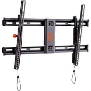 ECHOGEAR Tilting TV Wall Mount with Low Profile Design for 40" - 90" TVs - Eliminate Glare with 10 of Smooth Tilt - Slides to Center Between Studs & Can Be Leveled After Install