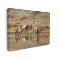 thumbnail image 3 of Stupell Industries Horses Drinking Countryside Photograph Gallery Wrapped Canvas Print Wall Art, Design by Jan Walters, 3 of 7