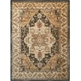 thumbnail image 2 of Nourison Delano Traditional Black 6'7" x 9'6" Area Rug, (7x10), 2 of 6