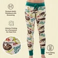 thumbnail image 5 of Stay Sleepy Sloth LazyOne Women's Leggings and Tees, Pajama Separates, Cozy Loungewear for Women, Lazy, Animal (Small), 5 of 6