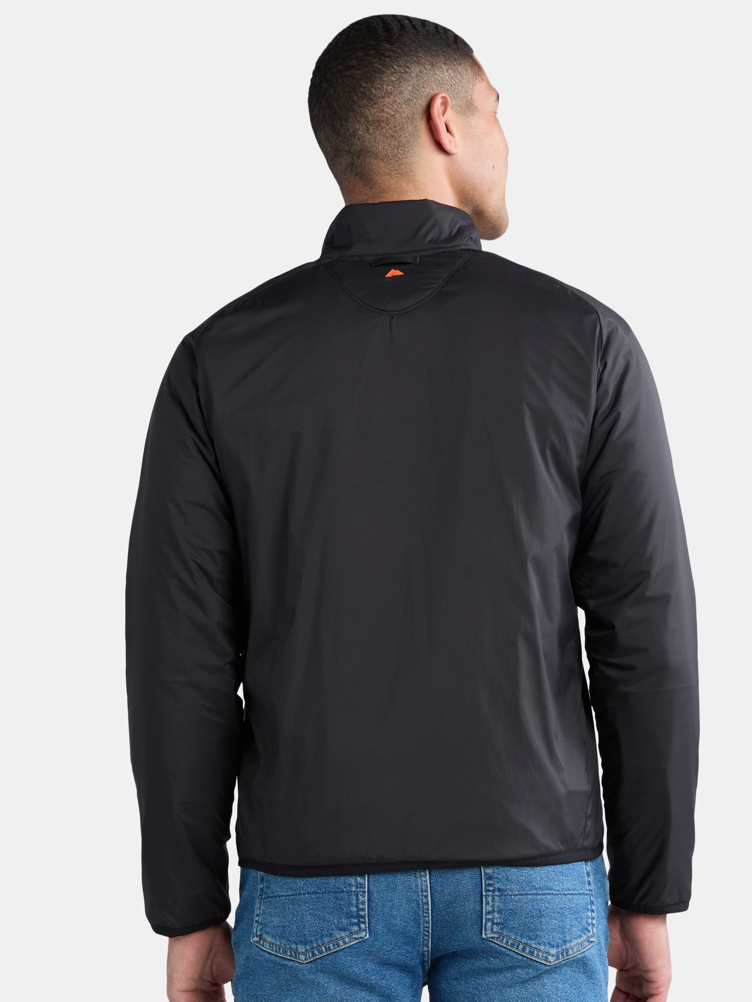 Ozark Trail Men's and Big Men's Lightweight Insulated Zip Jacket, Sizes S-3XL