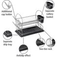 thumbnail image 2 of Duo Dish Rack, Chromed Metal, 50x 36 X 24 Cm, Shiny Silver, 2 of 4
