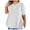 A# White 1, variant on Womens Plus Size Tops Short Sleeve V-Neck Loose Fit Blouses Summer Fashion Gradient Print Casual Shirts Pink