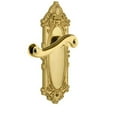 thumbnail image 5 of Grandeur Gvcnew_Psg_234 Grande Victorian Solid Brass Rose Right Handed Passage Door Lever, 5 of 7