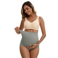 thumbnail image 4 of Unique Bargains Women's Maternity High Waist Briefs with Butt Lifter Design S Gray, 4 of 6