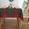 thumbnail image 3 of Rectangle Table Cloth, Old Scottish Clan Mackintosh Tartan Plaid Resistant Washable Tablecloth Decorative Table Cover for Dining, Indoor and Outdoor, 3 of 6