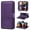 Purple, variant on Compatible with iPhone XS/X Case Wallet with Card Holder[10 Card Slots] Kickstand [RFID Blocking] Magnetic PU Leather Phone Case Flip Kickstand Folio TPU Shockproof Case,Winered