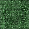 thumbnail image 1 of Ahgly Company Indoor Square Persian Emerald Green Bohemian Area Rugs, 5' Square, 1 of 4