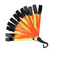 thumbnail image 1 of 12PCS Pack Trail Markers with Clips, High Visibility Trail Markers for Tree Reflective Trail Markers, Reflective Hunting Trail Markers with Clips, Hanging Trail Marking Reflectors, 1 of 7