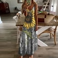 thumbnail image 2 of DPTALR Robes Longues Sans Manches pour Femmes, 2 of 4