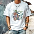 thumbnail image 4 of Men's Short Sleeve Graphic T shirt Collection Summer New Fashion Trend Sports Shirt Loose Fit, 4 of 5