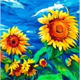 thumbnail image 3 of CafePress - Sunflowers Painting T Shirt - Cute Toddler T-Shirt, 100% Cotton, 3 of 4